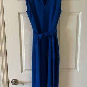 Calvin Klein Royal Blue Midi Dress